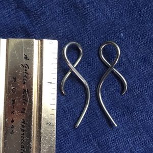 14-Gauge Sterling Silver Earrings